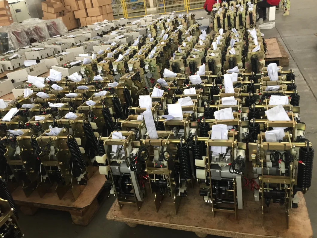 Operating Mechanism for 12kv 24kv Vacuum Circuit Breaker with Spring to storage Energy