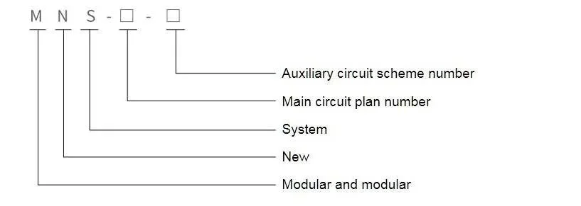 Mns Electric Low Voltage Mcc Withdrawable Switchgear Cabinet/Switchgear/Substation Switchgear