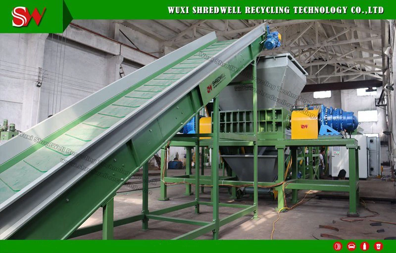 Automatic E-Waste/Metal/Plastic/Wood/Furniture Shredding Equipment for Recycle