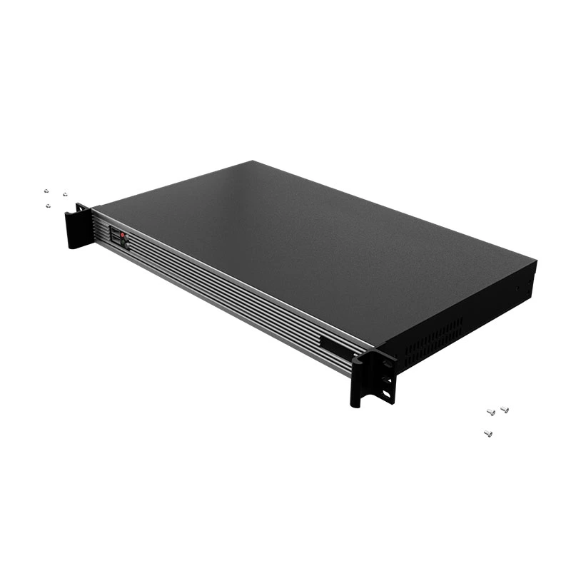 Custom 19 Inch Aluminum Industrial Control 1u Rack Mount Server Chassis