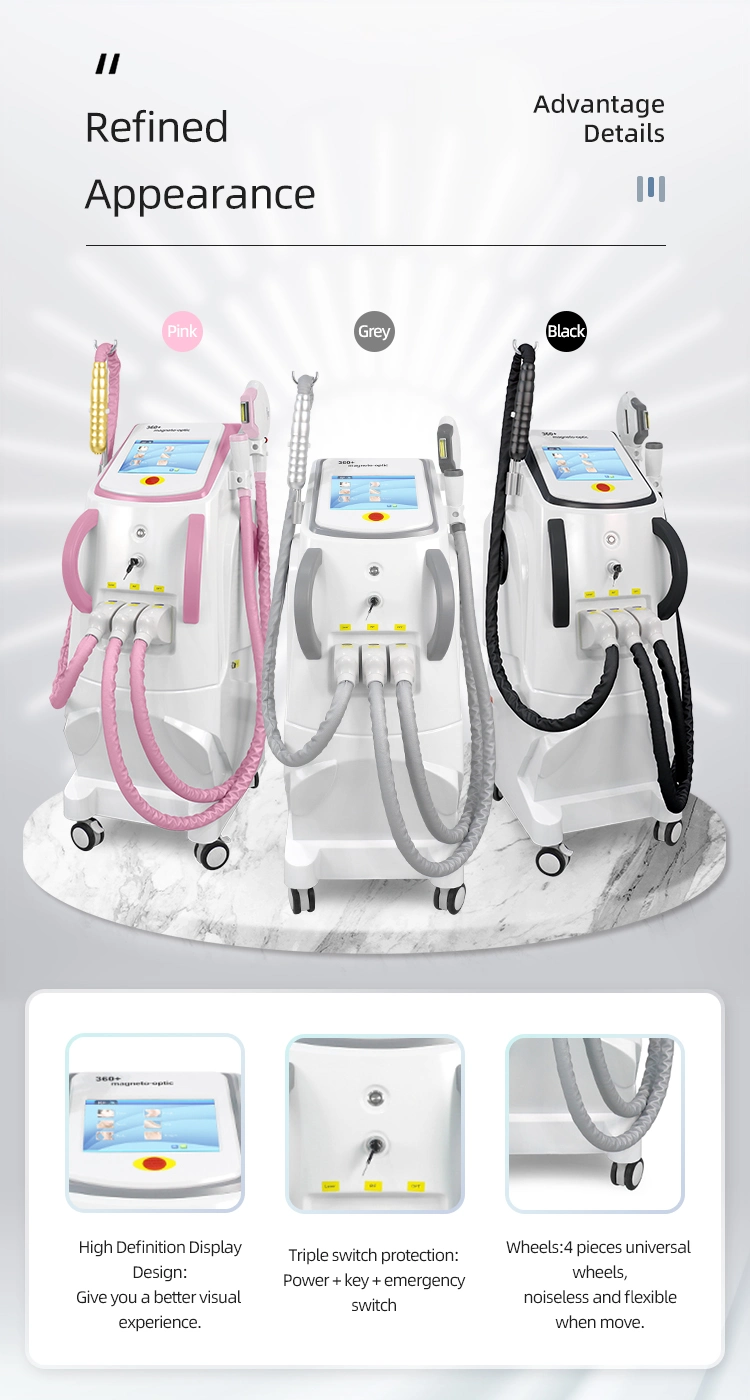 Best ND YAG Laser Pico+IPL+RF+E Light 4 in 1 Equipment