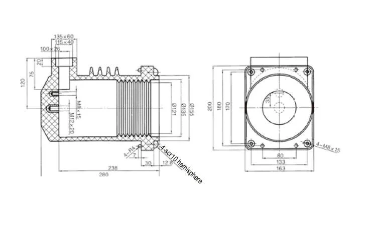 Kodery Epoxy Resin Contact Box for Insulating of Mv Switchgear