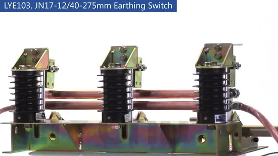 실내 고전압 전기 접지 게이지 접지 스위치